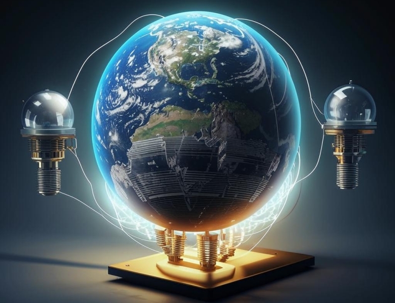 Физики получили электроэнергию от вращения Земли