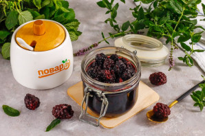 Густое варенье из ежевики