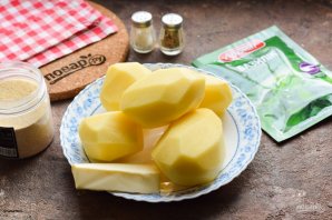 Картошка с базиликом в духовке