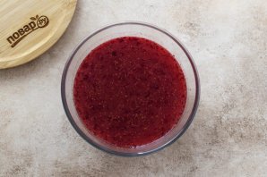 Кисель из клюквы с крахмалом