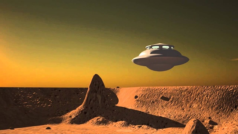 Китайский орбитальный модуль зафиксировал на Марсе НЛО