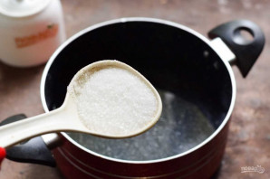 Компот из яблок с базиликом на зиму