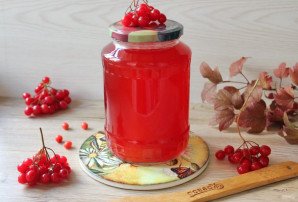 Компот из калины на зиму