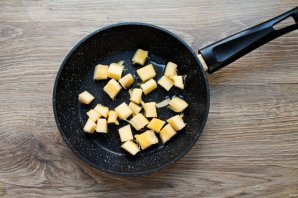 Кукурузная каша с кабачком