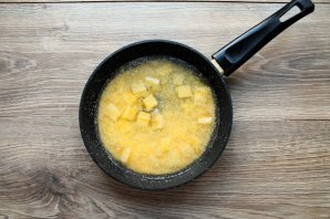 Кукурузная каша с кабачком