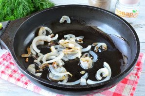 Куриная печень с грецкими орехами