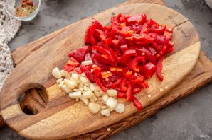 Лобио с сельдереем