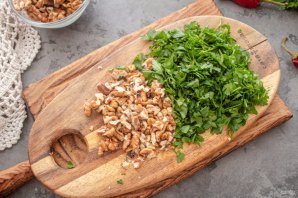 Лобио с сельдереем