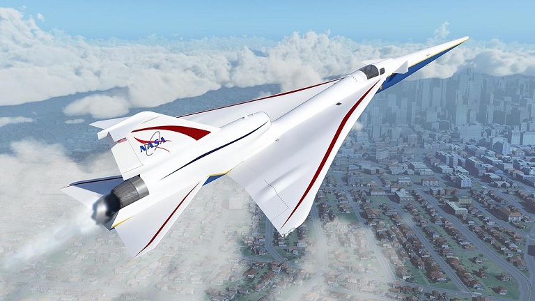 НАСА испытает новый сверхзвуковой самолет X-59 в 2024 году