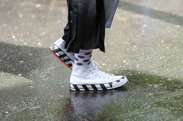 Неделя высокой моды: street style