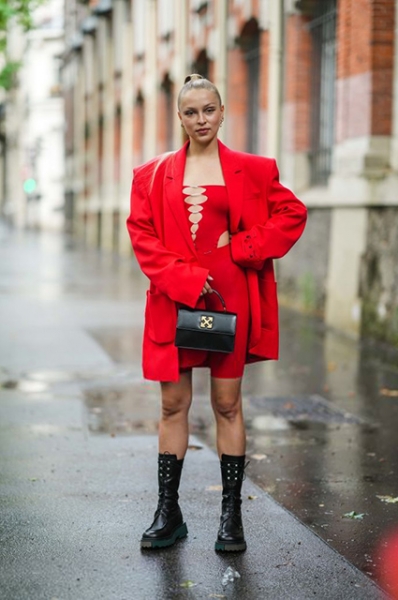 Неделя высокой моды: street style