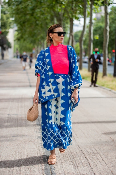 Неделя высокой моды: street style