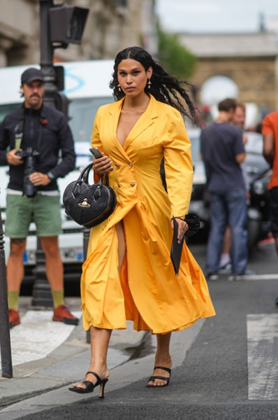 Неделя высокой моды: street style