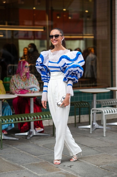 Неделя высокой моды: street style