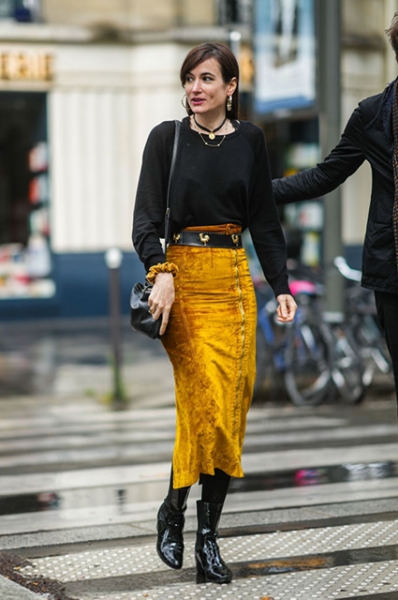 Неделя высокой моды: street style