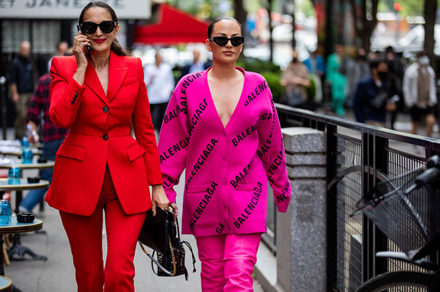 Неделя высокой моды: street style