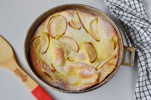 Немецкий яблочный блин