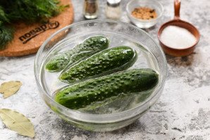 Огурчики по-болгарски на зиму