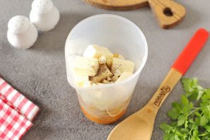 Паштет из кабачков с плавленым сыром