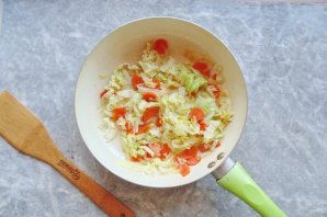 Рис с пекинской капустой