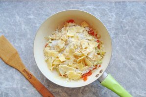 Рис с пекинской капустой