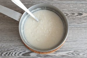 Рисовая каша с малиной