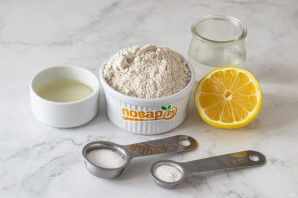 Ржаное печенье без сахара