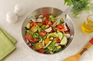 Салат "Краски Лета"