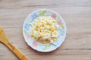 Салат с апельсинами, курицей и корейской морковью