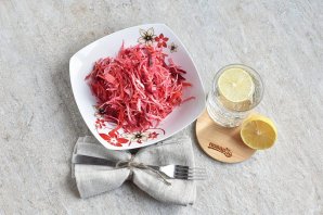 Салат "Щетка"