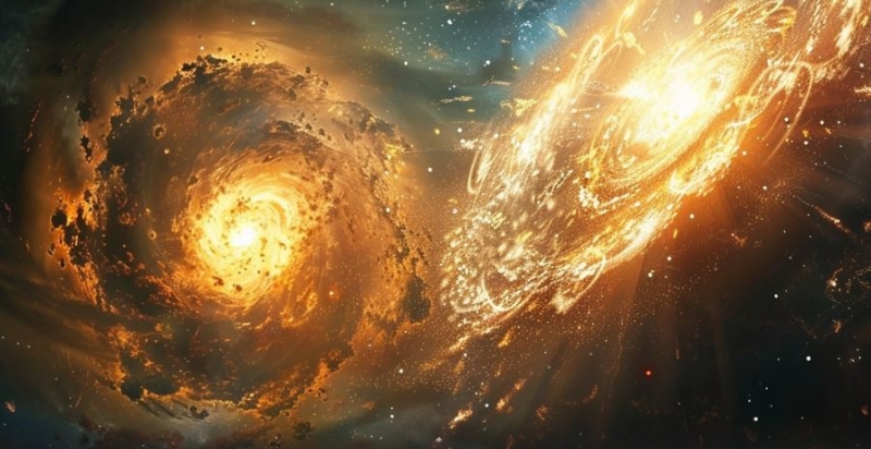 Столкновение галактик больше не угрожает Земле