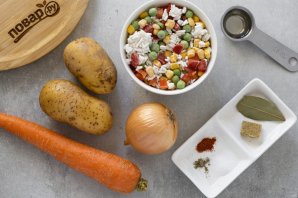 Суп из гавайской смеси