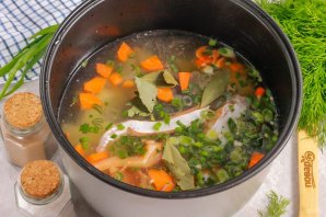Суп из горбуши в мультиварке