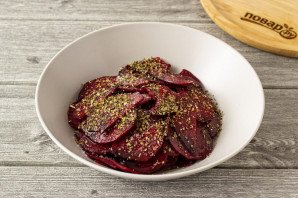 Свекольные чипсы в сушилке