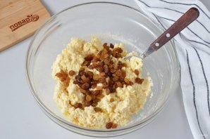 Сырник с яблоками