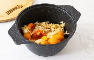 Варенье из абрикосов с грушами