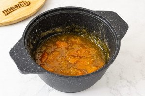 Варенье из абрикосов с грушами