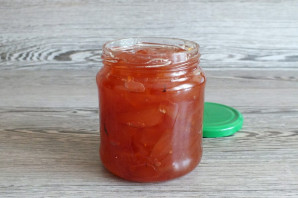 Варенье из яблок с базиликом на зиму