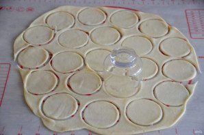 Вареники с творогом и черемшой