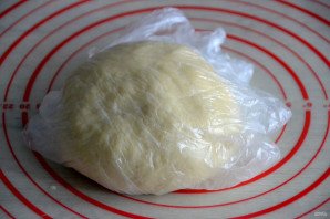 Вареники с творогом и черемшой