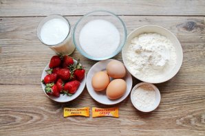 Воздушный пирог на кефире