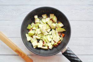 Запеканка из кабачков со стручковой фасолью