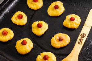 Земляничное печенье